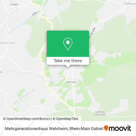 Карта Mehrgenerationenhaus Wehrheim