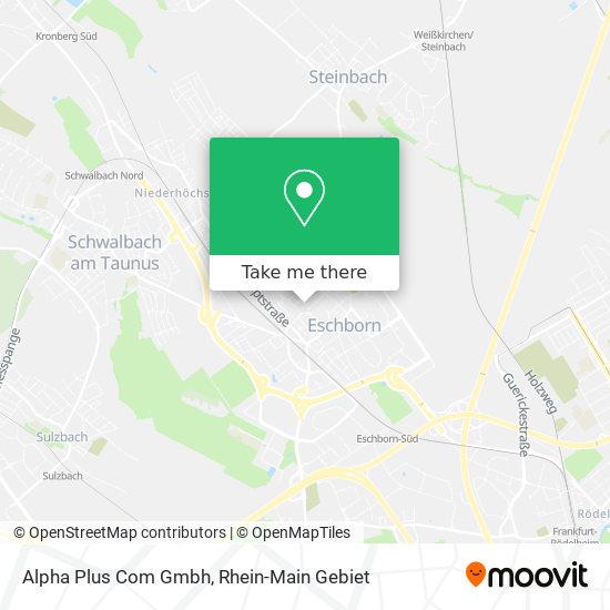 Alpha Plus Com Gmbh map