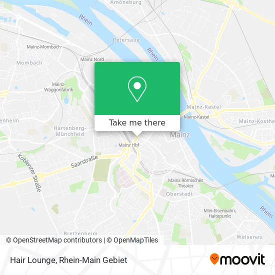 Hair Lounge map