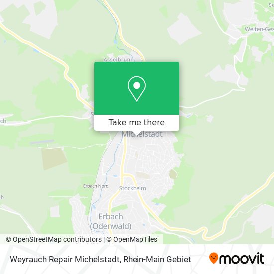 Weyrauch Repair Michelstadt map