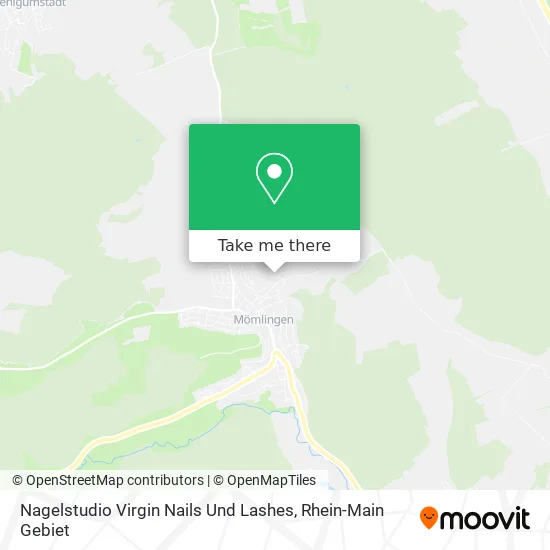 Карта Nagelstudio Virgin Nails Und Lashes