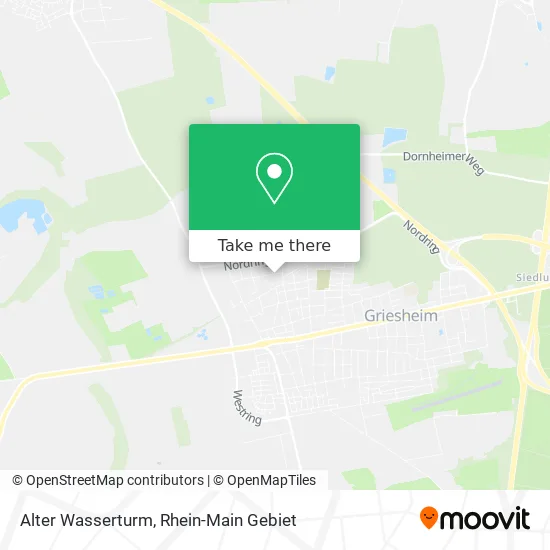 Alter Wasserturm map