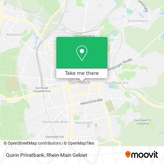 Quirin Privatbank map