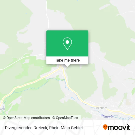 Карта Divergierendes Dreieck