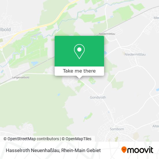 Hasselroth Neuenhaßlau map