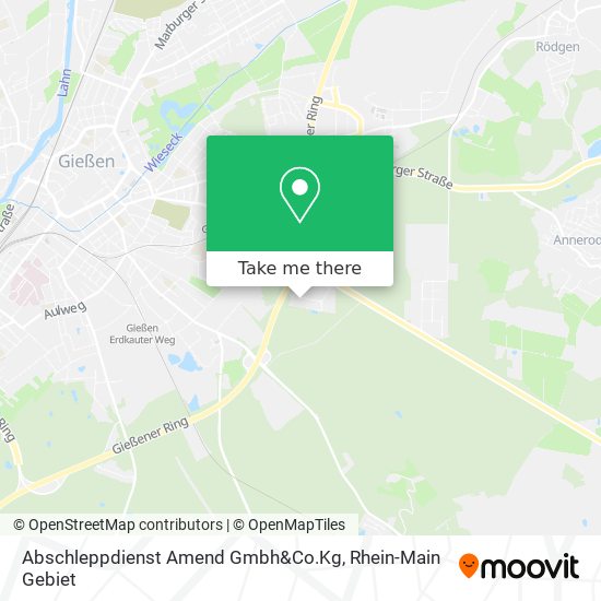 Abschleppdienst Amend Gmbh&Co.Kg map