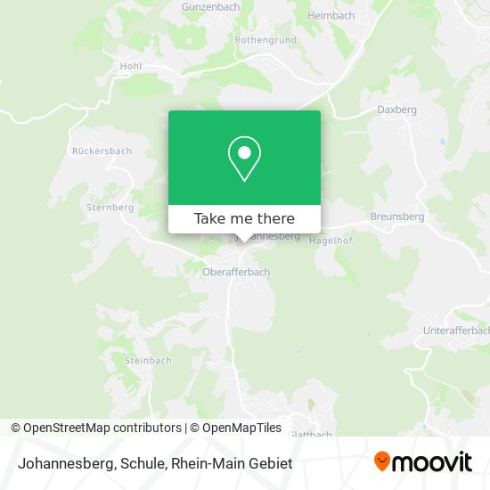 Johannesberg, Schule map