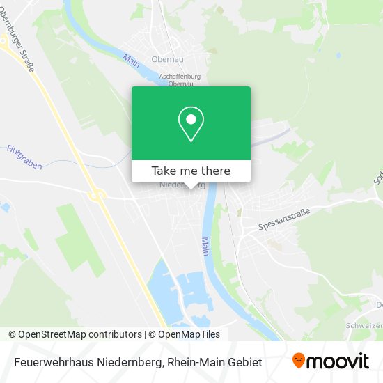 Feuerwehrhaus Niedernberg map