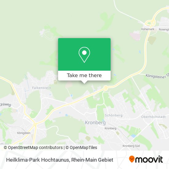 Heilklima-Park Hochtaunus map