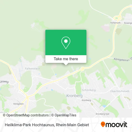 Карта Heilklima-Park Hochtaunus