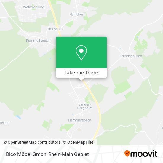 Dico Möbel Gmbh map