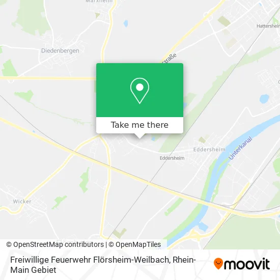 Карта Freiwillige Feuerwehr Flörsheim-Weilbach