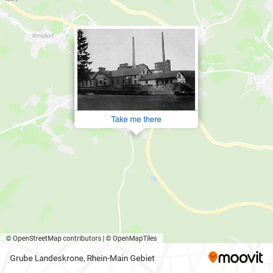 Карта Grube Landeskrone