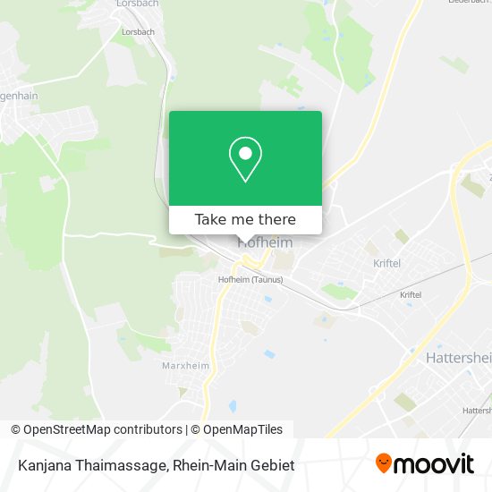 Kanjana Thaimassage map