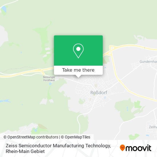 Zeiss Semiconductor Manufacturing Technology map