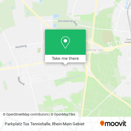 Карта Parkplatz Tus Tennishalle