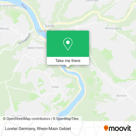 Карта Lorelei Germany
