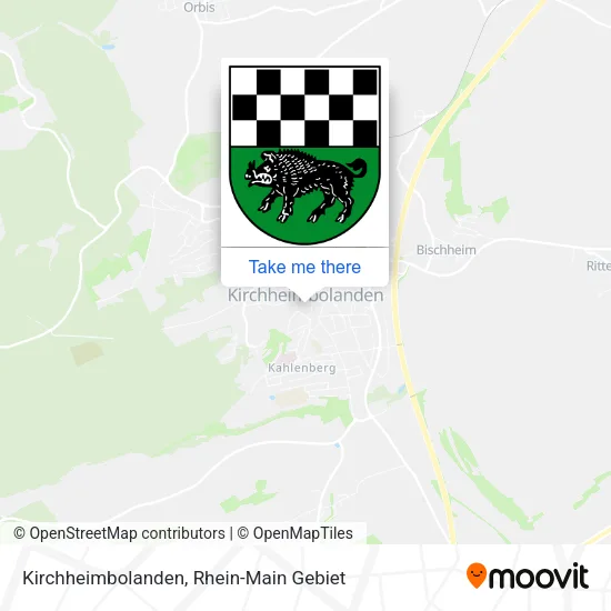 Карта Kirchheimbolanden