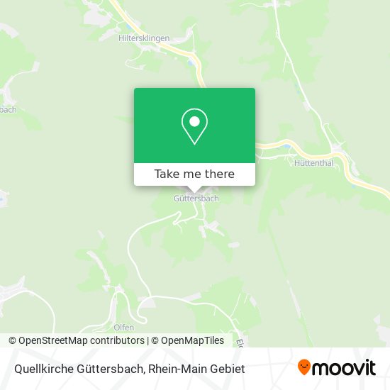 Quellkirche Güttersbach map