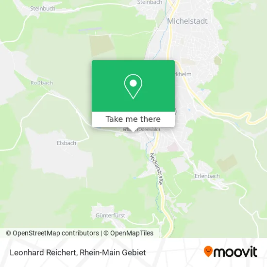 Карта Leonhard Reichert