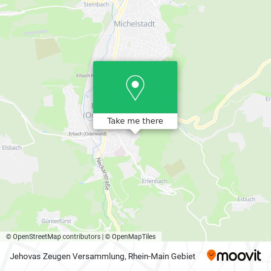 Jehovas Zeugen Versammlung map