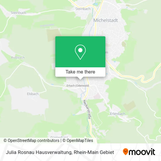 Карта Julia Rosnau Hausverwaltung