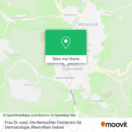 Frau Dr. med. Ute Rentschler Fachärztin für Dermatologie map