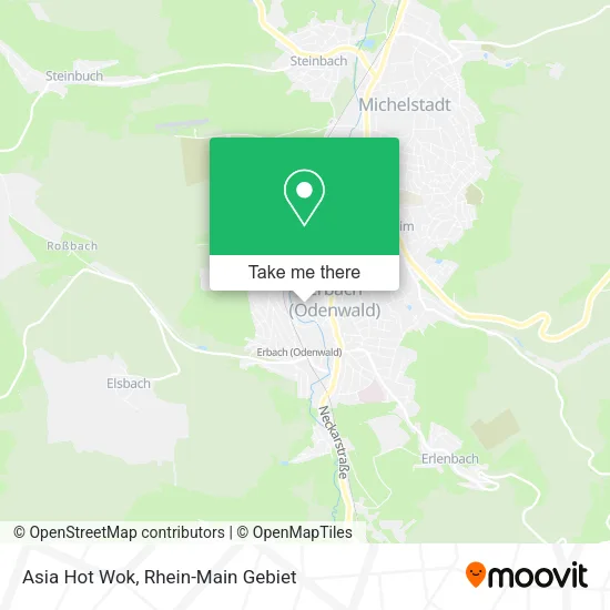 Карта Asia Hot Wok