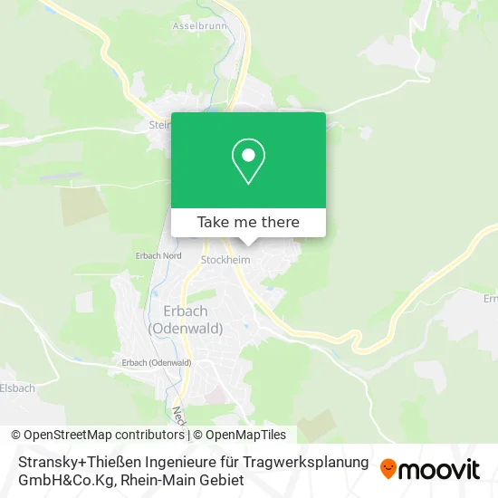 Карта Stransky+Thießen Ingenieure für Tragwerksplanung GmbH&Co.Kg