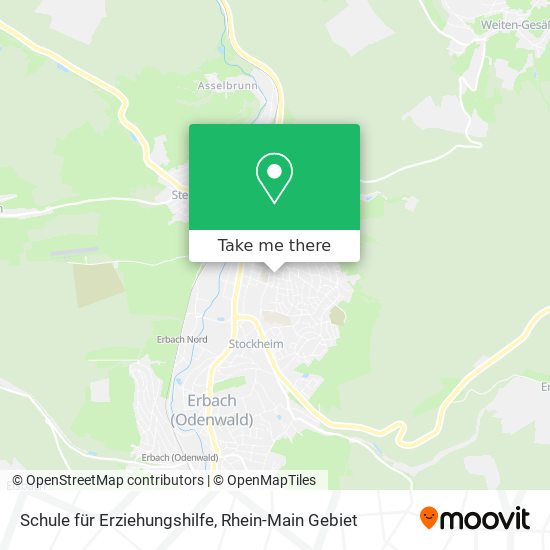 Schule für Erziehungshilfe map