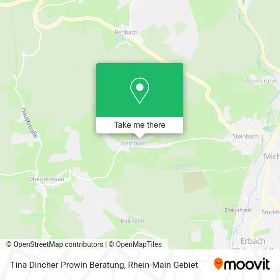 Карта Tina Dincher Prowin Beratung