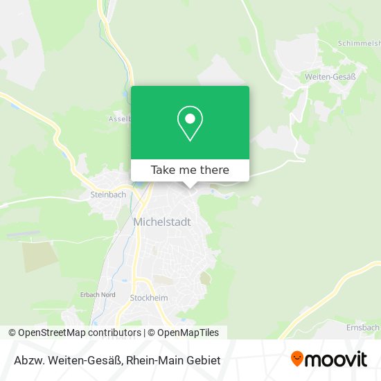 Abzw. Weiten-Gesäß map