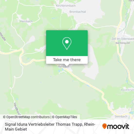 Signal Iduna Vertriebsleiter Thomas Trapp map