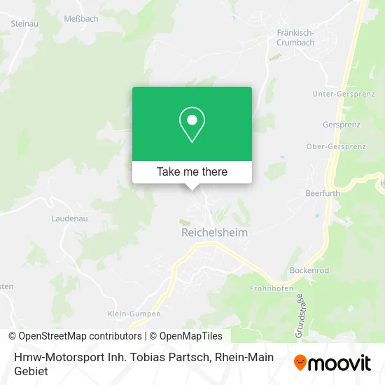 Карта Hmw-Motorsport Inh. Tobias Partsch