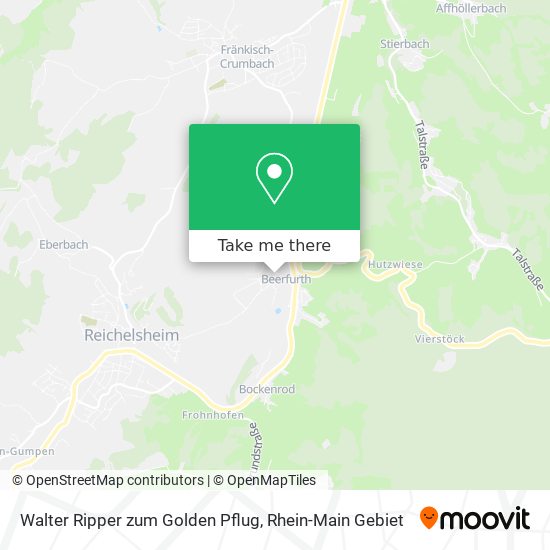 Карта Walter Ripper zum Golden Pflug