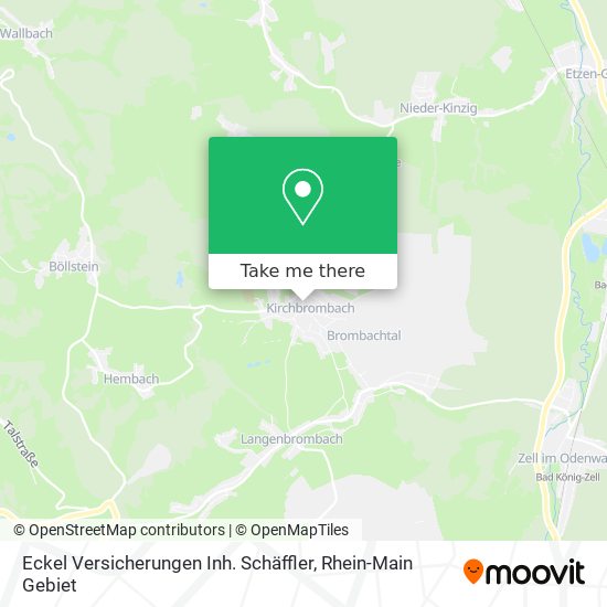 Eckel Versicherungen Inh. Schäffler map