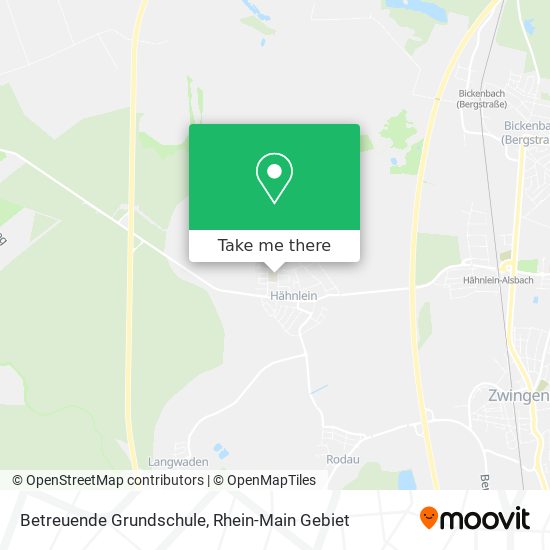 Betreuende Grundschule map