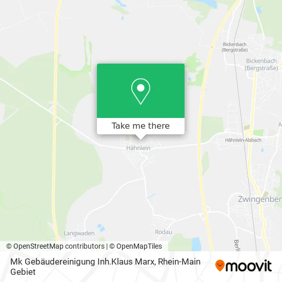 Карта Mk Gebäudereinigung Inh.Klaus Marx