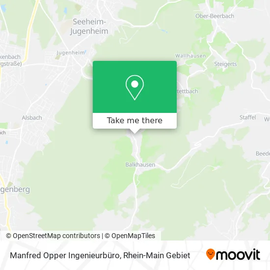 Карта Manfred Opper Ingenieurbüro