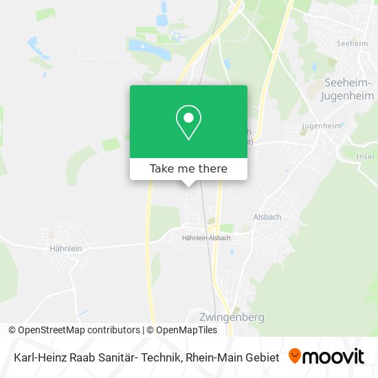 Karl-Heinz Raab Sanitär- Technik map