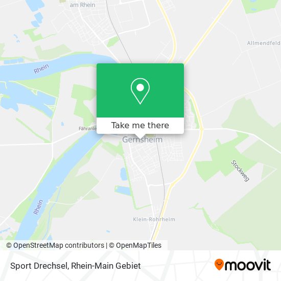 Sport Drechsel map