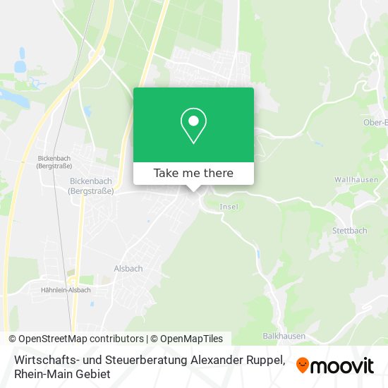 Wirtschafts- und Steuerberatung Alexander Ruppel map