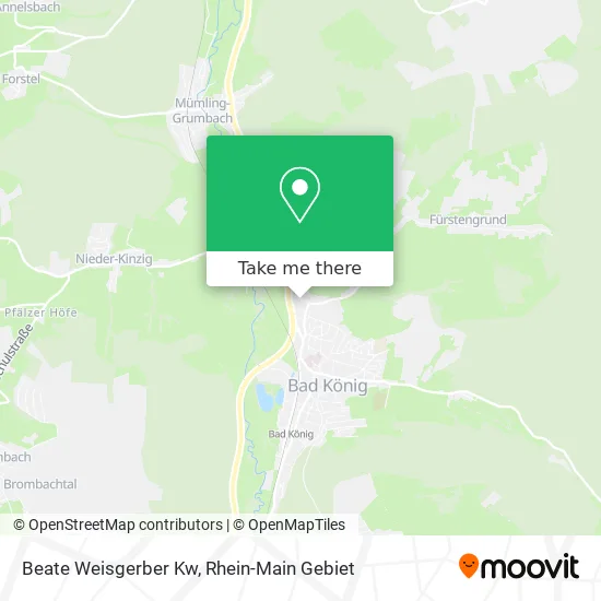 Beate Weisgerber Kw map