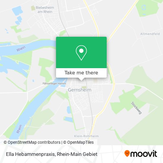 Ella Hebammenpraxis map