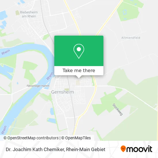 Карта Dr. Joachim Kath Chemiker