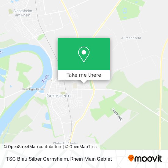 TSG Blau-Silber Gernsheim map