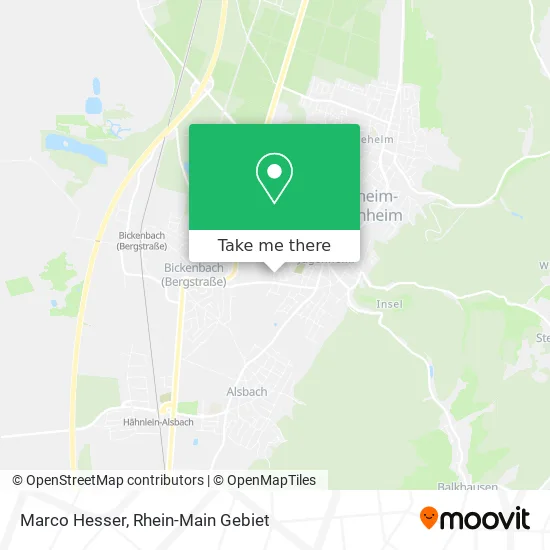 Карта Marco Hesser