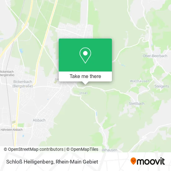 Карта Schloß Heiligenberg