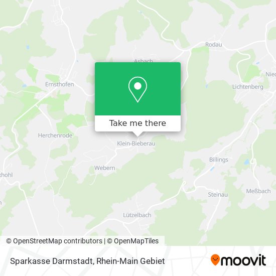 Sparkasse Darmstadt map