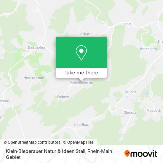 Klein-Bieberauer Natur & Ideen Stall map